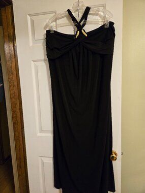 Encore halter dress 16W